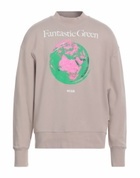 Msgm Mens Sweatshirt Light brown