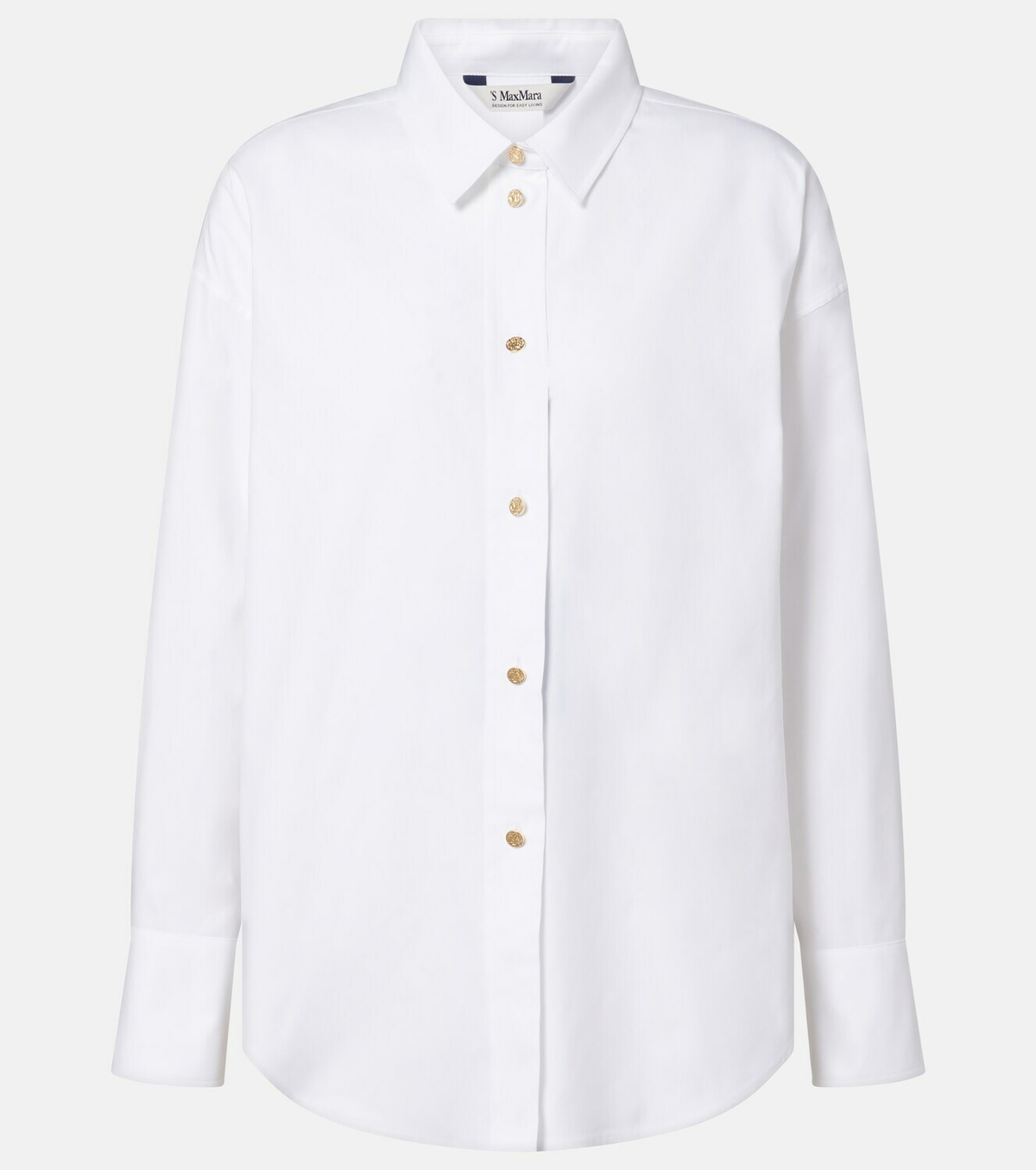 'S Max Mara Cotton poplin Oxford shirt