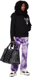 AMIRI Purple Cracked Carpenter Jeans