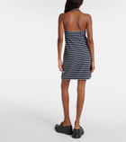Givenchy Striped jacquard cotton-blend minidress