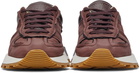 Maison Margiela Burgundy Evolution Running Sneakers