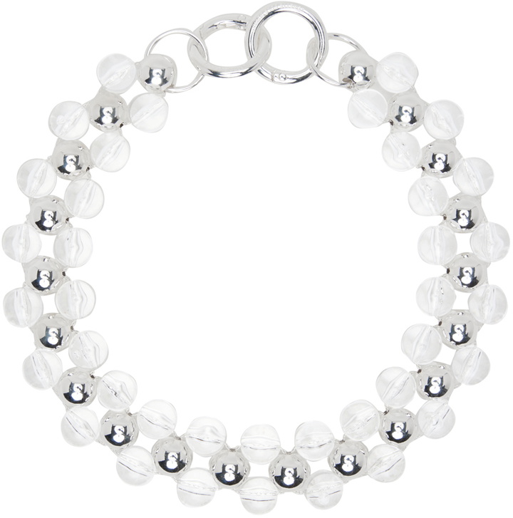 Photo: Lorette Colé Duprat Silver Trinity Ras De Cou Necklace