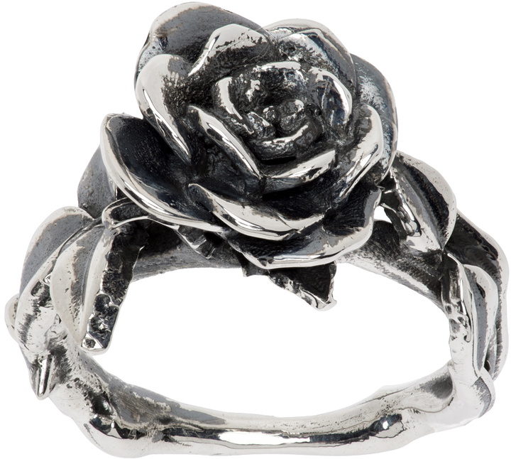 Photo: Enfants Riches Déprimés Silver Rose Ring