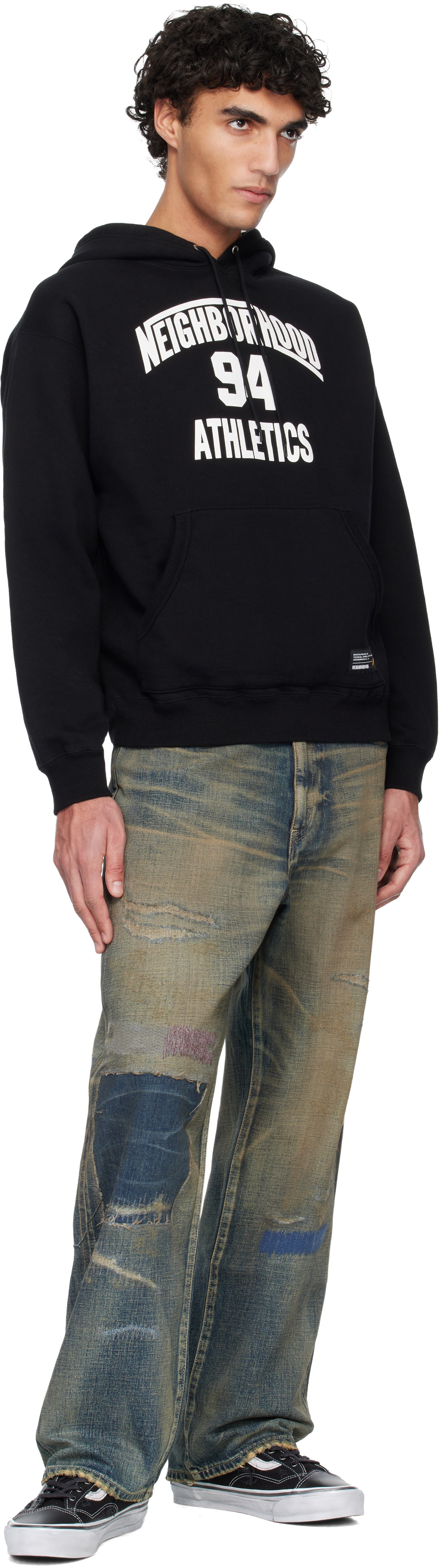Neighborhood Black Plain Sweat Hoodie