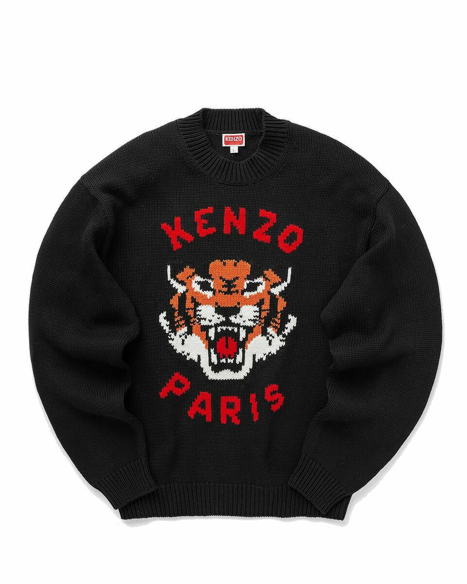 Photo: Kenzo Kenzo Lucky Tiger Jumper Black - Mens - Pullovers