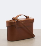 Aquazzura Belgravia Small leather vanity bag
