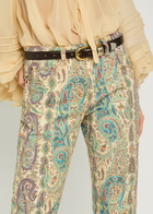 Etro Patterned Straight-leg Jeans Multicoloured 1