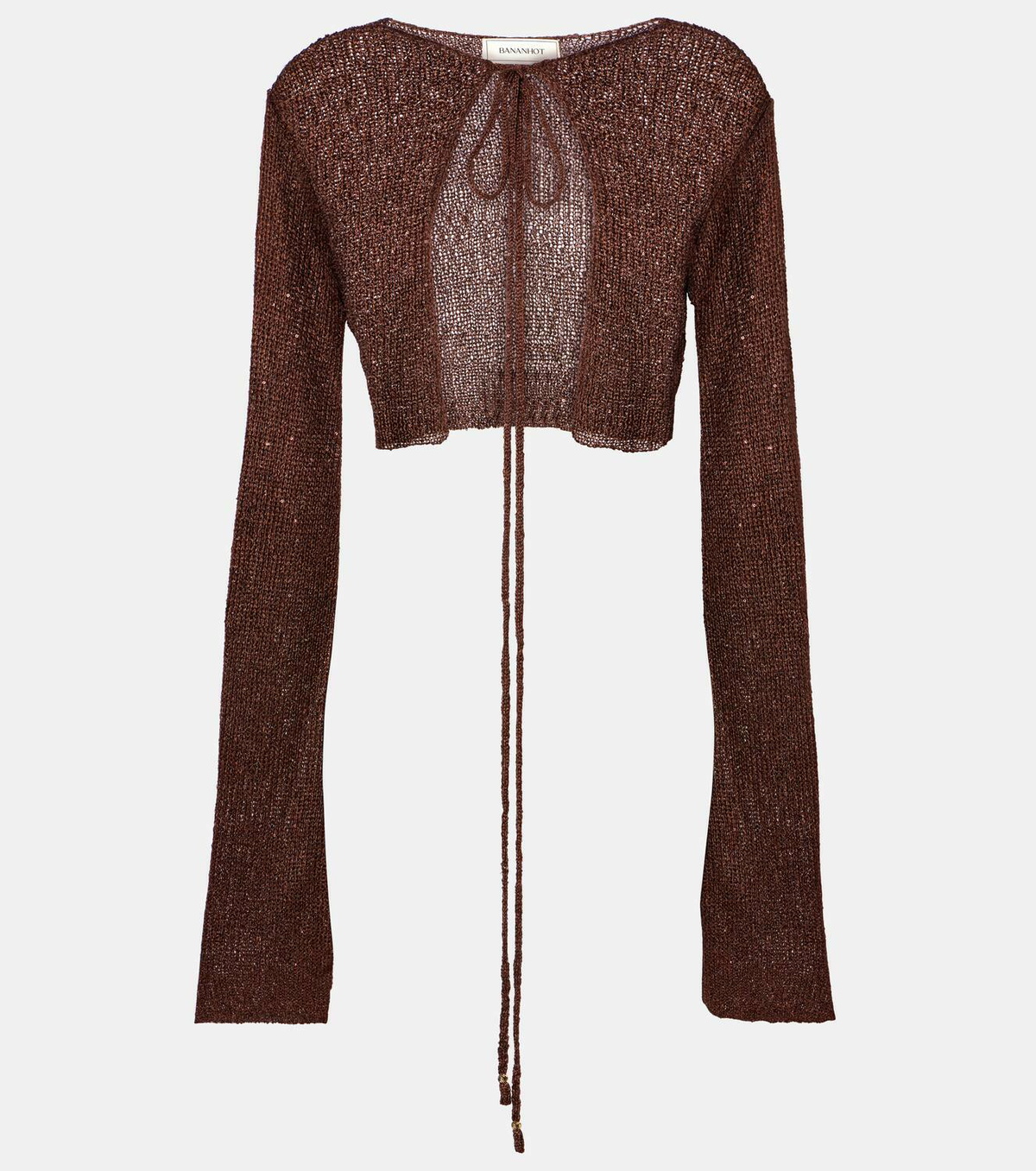 Bananhot Alma sequined knitted cardigan