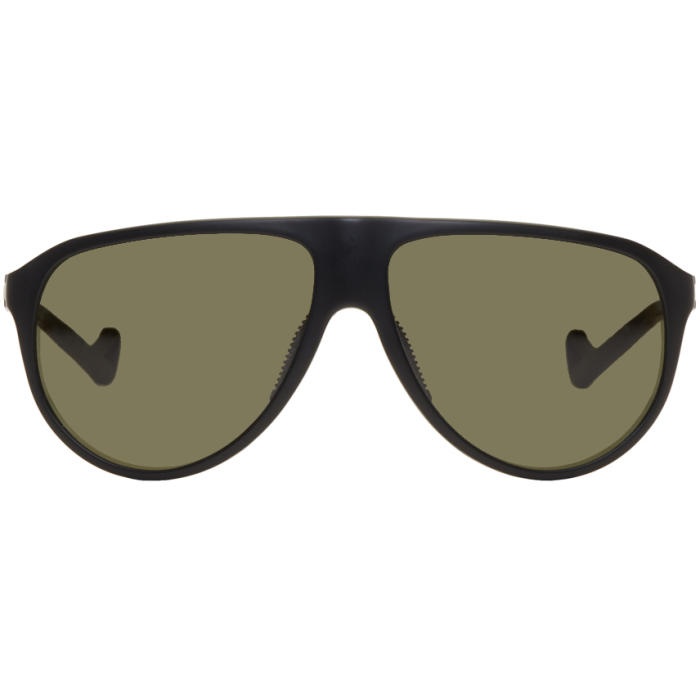 Photo: District Vision Black and Green Yukari Sunglasses