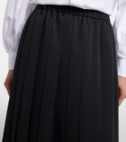 Junya Watanabe Pleated midi skirt