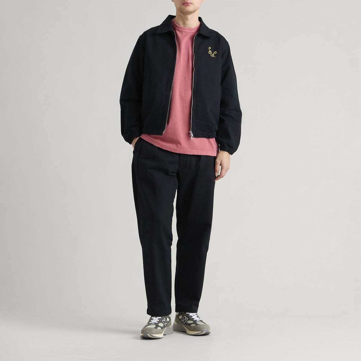 Service Works Men's Dove Work Jacket in Black