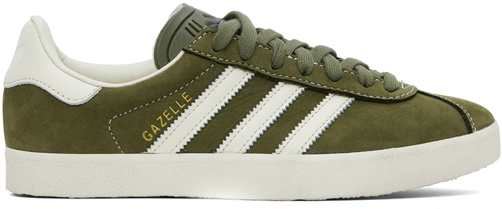 Photo: adidas Originals Khaki Gazelle 85 Sneakers