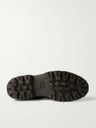 Grenson - Brady Pebble-Grain Leather Boots - Brown