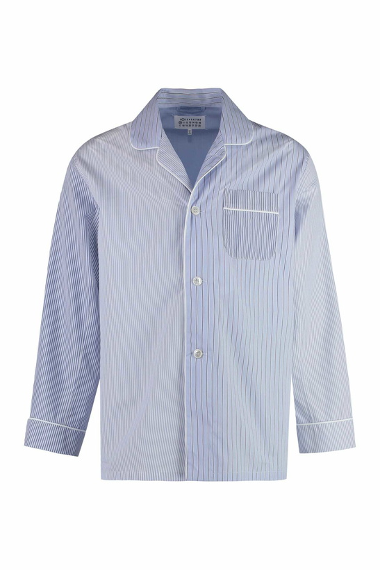 Photo: Maison Margiela Striped Cotton Pajama Shirt