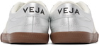 VEJA Silver Paneka Leather Sneakers