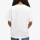 Fiorucci Women's Fruit Print Regular Fit T-Shirt in White