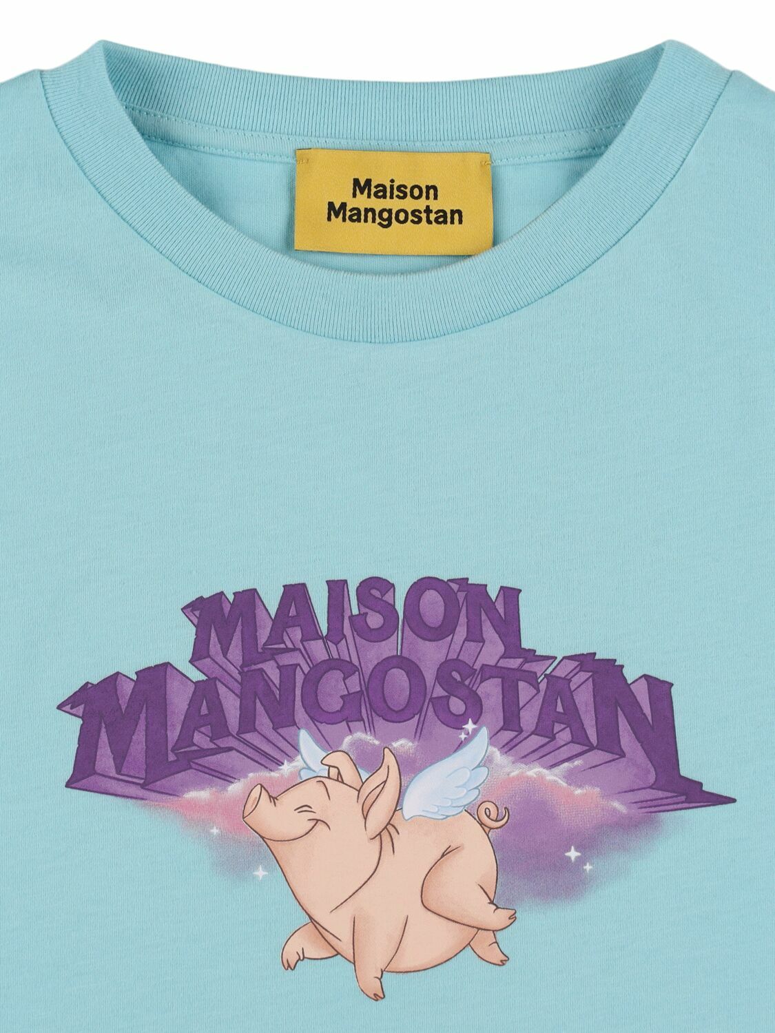 MAISON MANGOSTAN Printed Organic Cotton T-shirt
