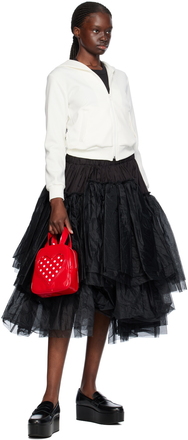 Comme des Garçons Girl Off-White Sailor Collar Sweatshirt