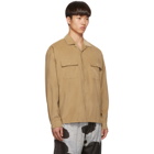 John Elliott Tan Corduroy Snap Shirt