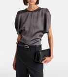 Victoria Beckham Bela crêpe satin top