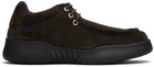Burberry Brown Suede Log Loafers