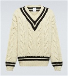 Visvim - V-Collegium cable-knit wool sweater
