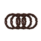 Slip Skinny Silk Dark Brown Scrunchies