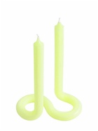 LEX POTT - Yellow Twist Unscented Candle
