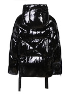 Khrisjoy Scale Sequins Black Down Jacket
