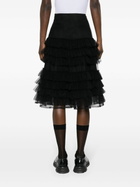 Molly Goddard Black Iris Tiered Tulle Skirt