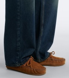 Isabel Marant Fitza shearling-lined suede loafers