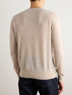 Loro Piana - Brushed Cashmere and Silk-Blend Sweater - Neutrals