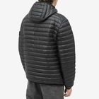 Stone Island Men's Lightweight Hooded Down Jacket in Black