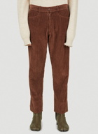 Corduroy Pants in Brown