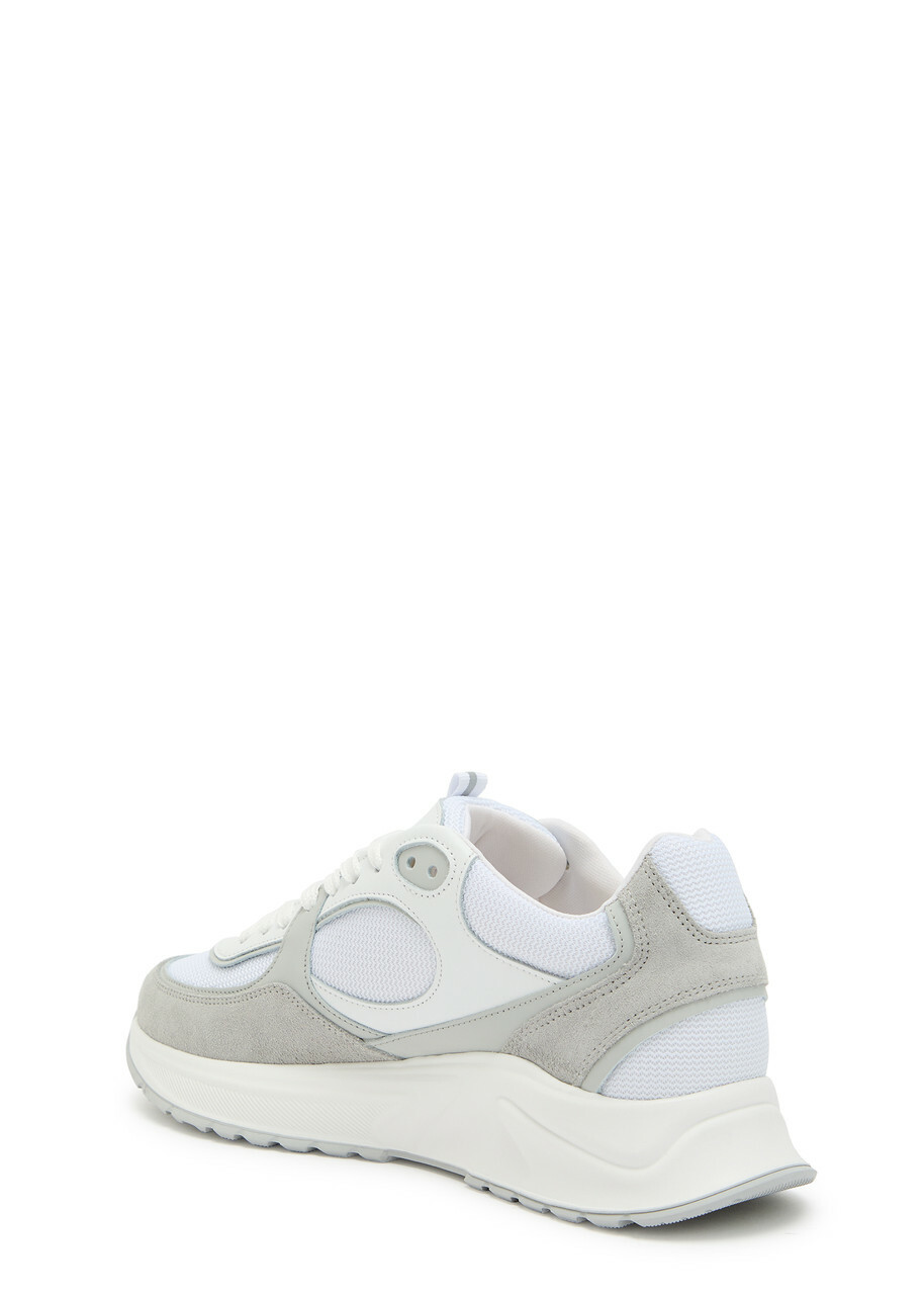 Cleens Onesixty Panelled Mesh Sneakers Grey