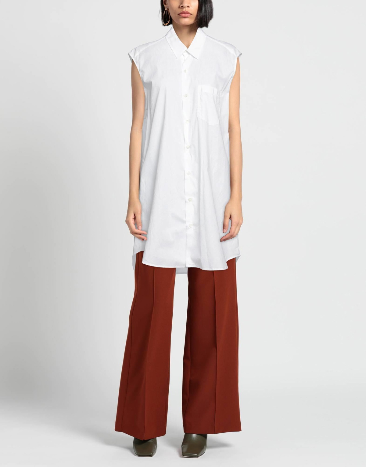 Ann Demeulemeester Womens Shirt in White