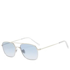 Monokel Dion Sunglasses in Silver/Blue 