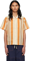 Wales Bonner Beige Cotton Shirt