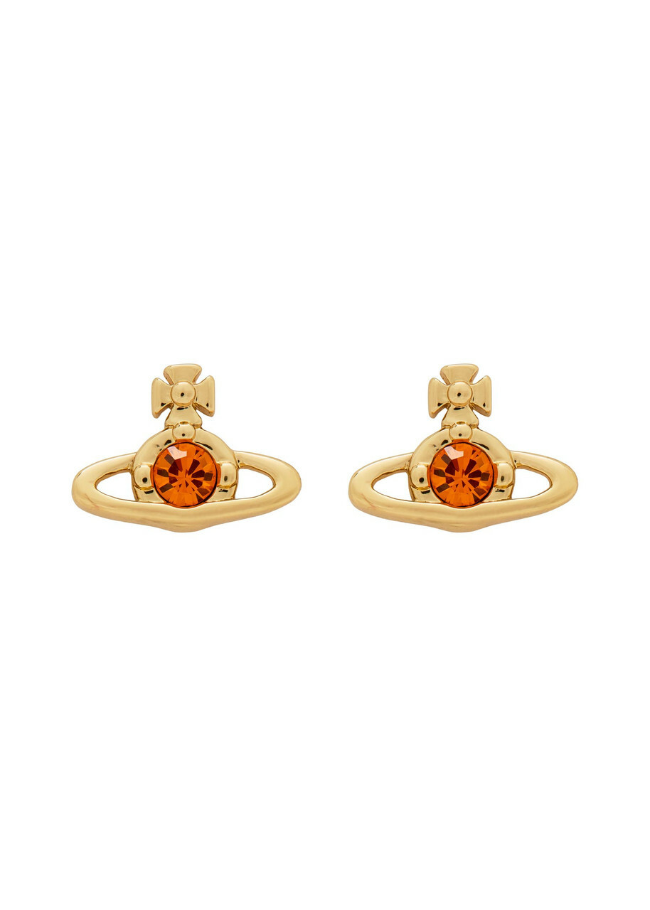 Vivienne Westwood Gold & Pink Darlene Earrings Vivienne Westwood