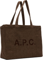 A.P.C. Brown Diane Shopping Tote