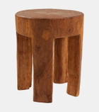 Polspotten Round Four Square Legs stool
