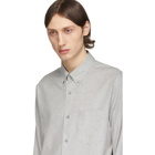 Tiger of Sweden Grey Sankt Herringbone Shirt