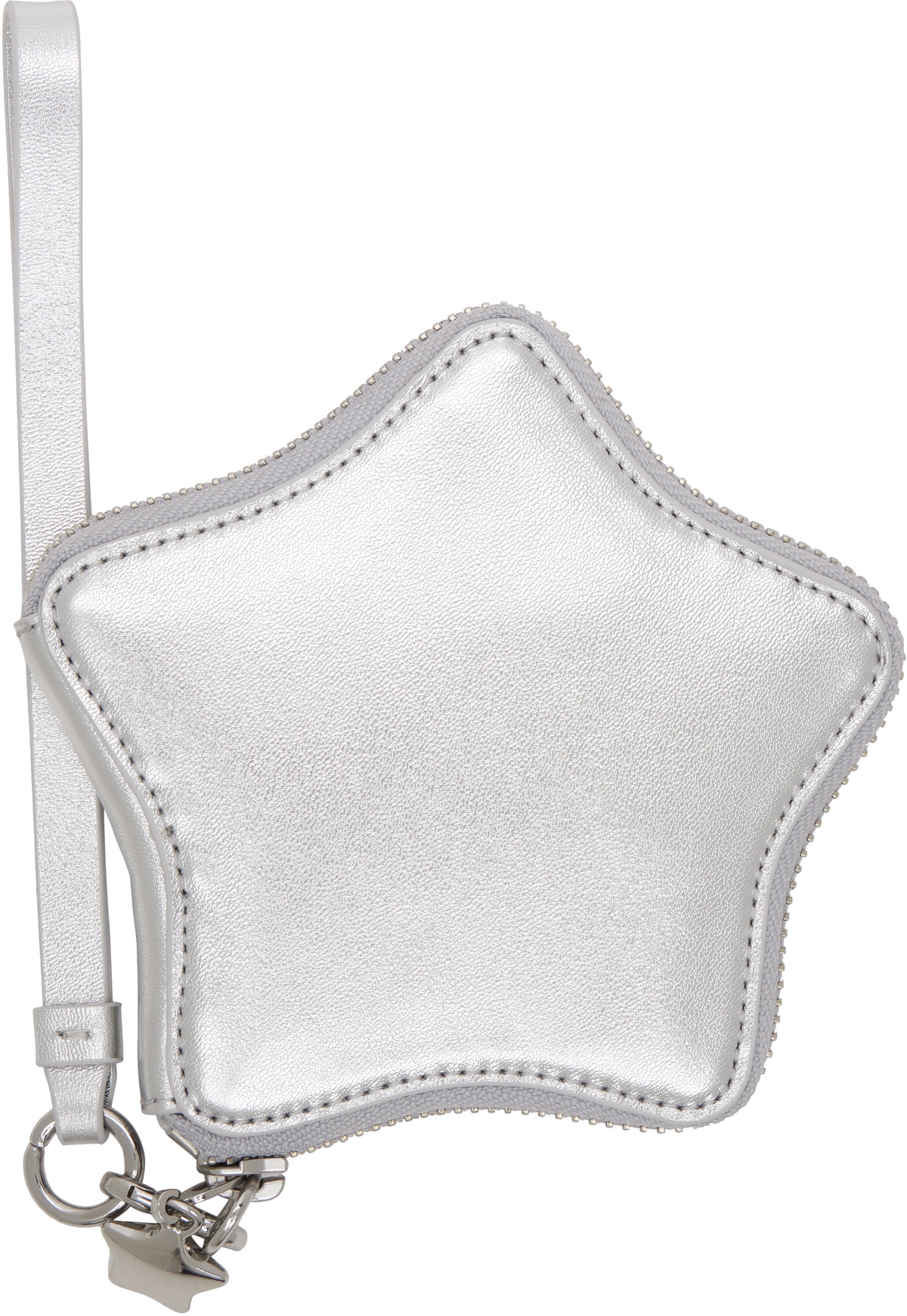 Sandy Liang Silver Star Pouch