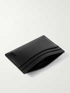 SAINT LAURENT - Tiny Cassandre Logo-Appliquéd Leather Cardholder