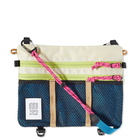 Topo Designs Mountain Accessory Shoulder Bag in Bone White/Blue