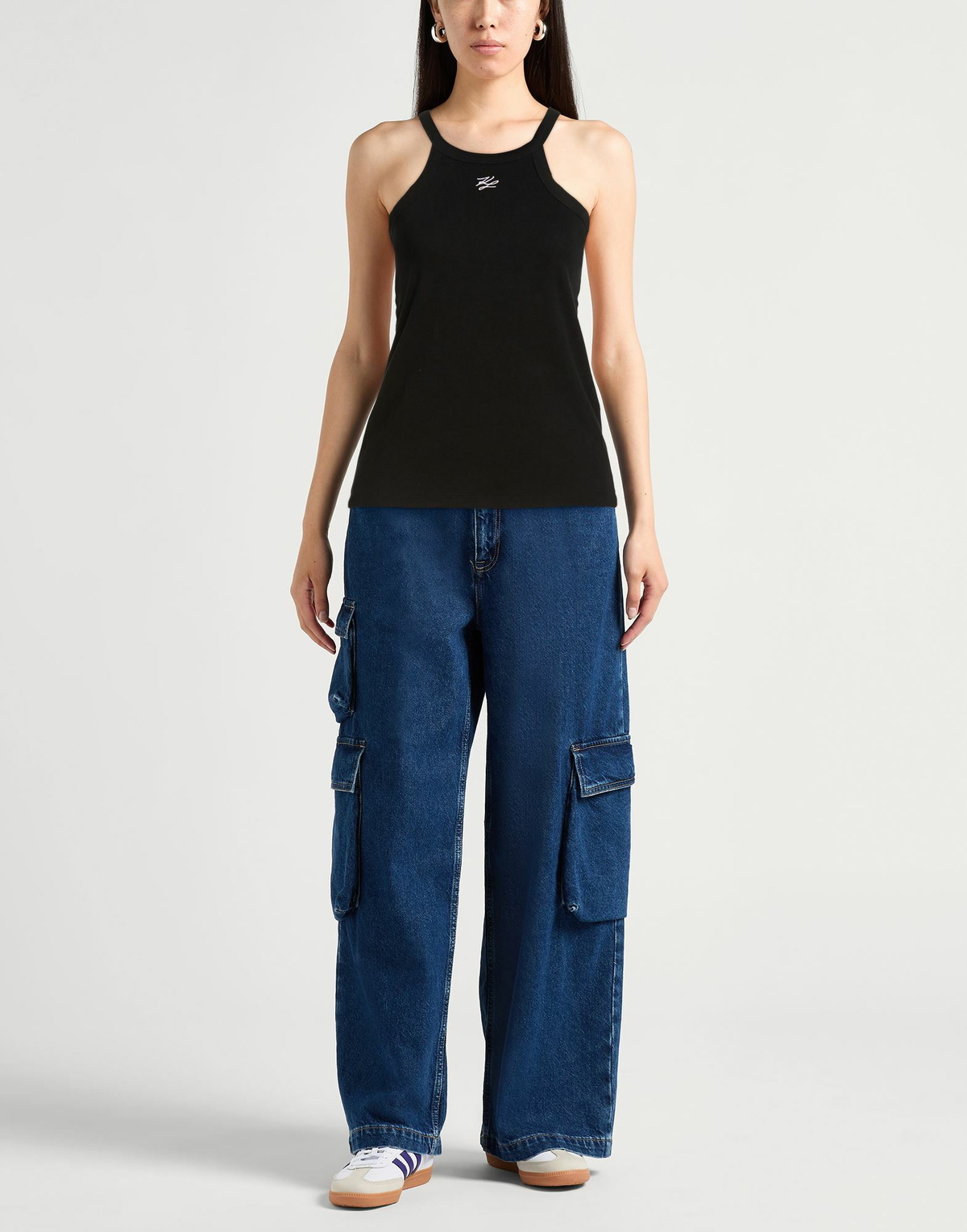 Karl Lagerfeld Womens Tank top in Black