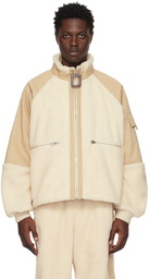 JW Anderson Beige & Off-White Oversized Jacket