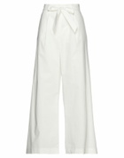Manila Grace Womens Pants in White