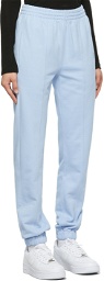 Helmut Lang Blue Logo Lounge Pants