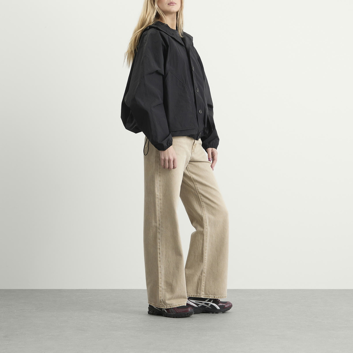 Levi's Women's Ribcage Wide Leg H223 Jeans in Chipped Winter Twig